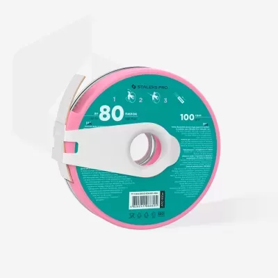 Donut + Lixa Descartável PapmAm Staleks EXPERT Grão 150 Grão 100