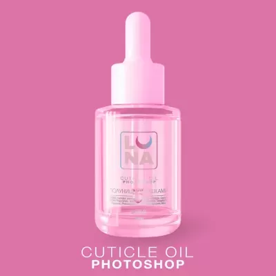 Photoshop Oil – Óleo Seco para Cutículas Morango & Nata 🍓 – LUNAmoon