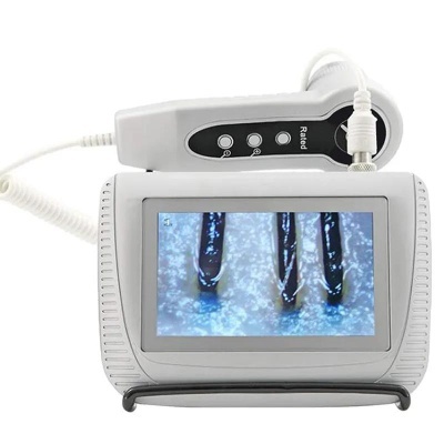 Analisador Câmera Tricoscopio Couro Cabeludo e Pele – 50X/200X HD