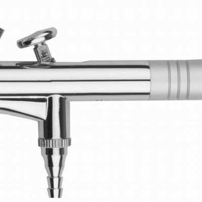 🌸 Aerógrafo com Mini Compressor Rosa