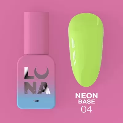 Neon Base №4 Yellow – Amarela Néon – 13 ml LUNAmoon