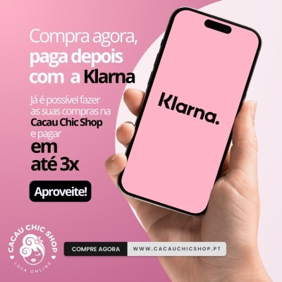Guia Klarna na Cacau Chic Shop