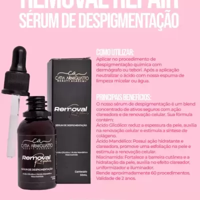 Sérum Despigmentação para Sobrancelhas e Lábios PRO - CA Beauty
