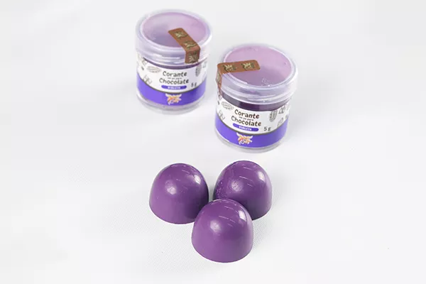 Corante em Pó para Chocolate Violeta - 5G - 1 Unidade Corante em Pó para Chocolate Violeta - 5G - 1 Unidade