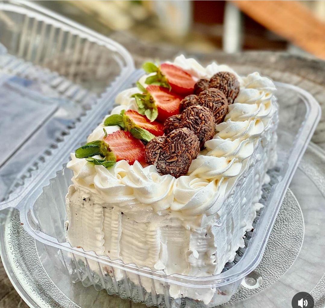 Embalagem para Bolos, Rocambole ou Bolo de Rolo Alto - 5 UNIDADES