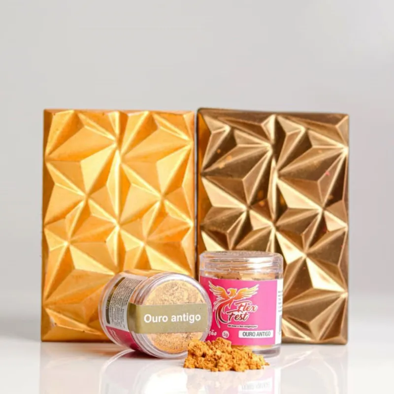 Pó Decorativo Ouro Antigo 3g - 1 Unidade