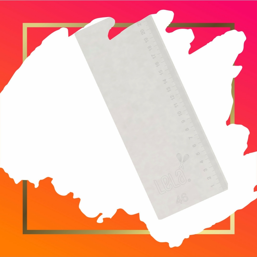 Régua Espátula Para Bolo - 1 Unidade