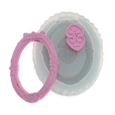 263 Molde de Silicone Moldura Média