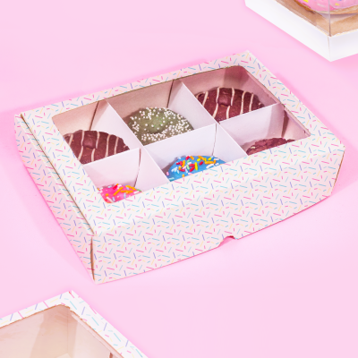 5279 Caixa para 6 Mini Donuts- 5 Unidades