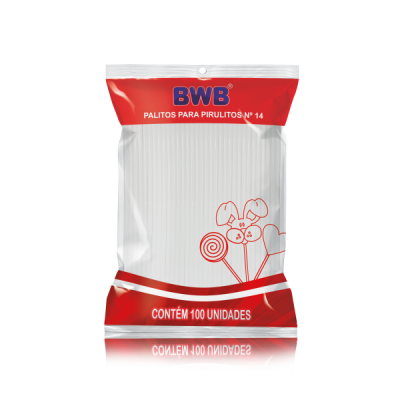Palito para Pirulito - Nº .14 - 100 Unidades