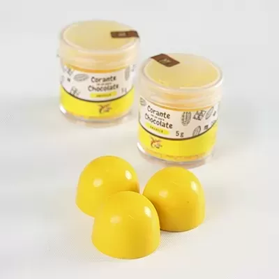 Corante em Pó para Chocolate Amarelo - 5G - 1 Unidade