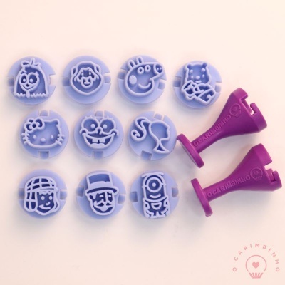 CARIMBOS PARA BRIGADEIROS -  PERSONAGENS CARIMBOS PARA BRIGADEIROS -  PERSONAGENS
