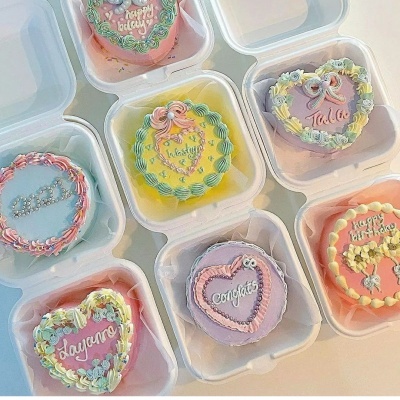 Caixa para Bentô Cake - 10 UNIDADES