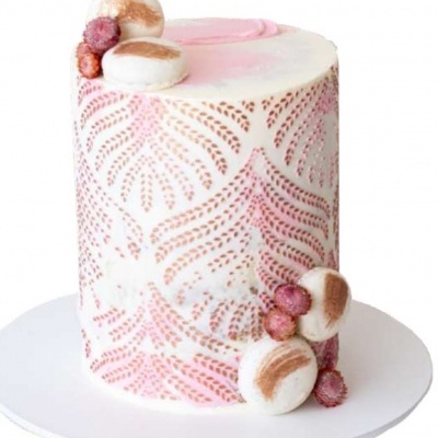 Stencil para decoração de bolos-  Número 47 (34x23,5)