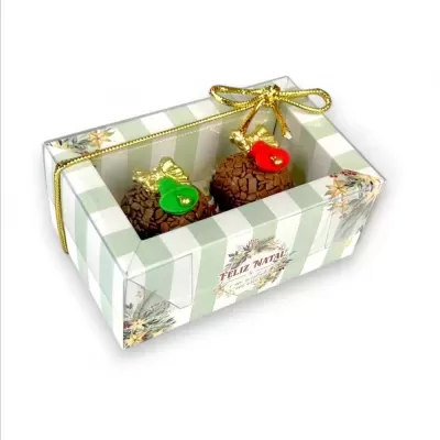 Caixas para 2 brigadeiros - 10 Unidades