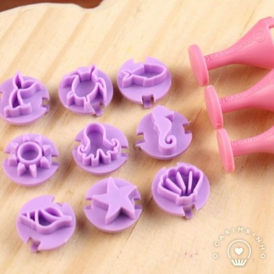 CARIMBOS PARA BRIGADEIROS - FUNDO DO MAR