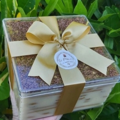 Caixa Acrílica Transparente c/ Tampa 20x20x10 - 1 Unidade