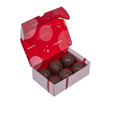 Caixa Divertida Happy Day Para 6  Doces- 10 Unidades