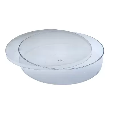 6101 Cake Box Redonda com Tampa em Acetato 1.100L - 1 Unidade