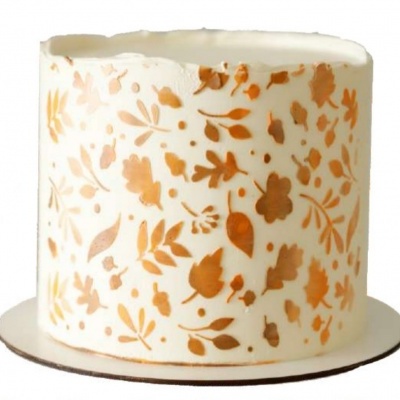 Stencil para decoração de bolos-  Número 66