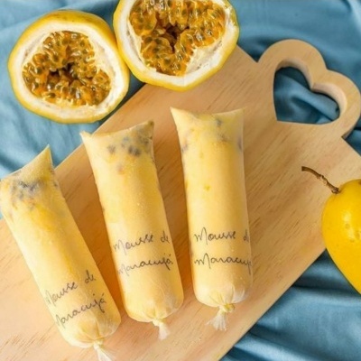 Sacos para Geladinho/Chup-chup/Din Din /Sacolé /Gelinho/Dudu/Juju/Flau/Suquinho- 1 Unidade(100 sacos) 6x26