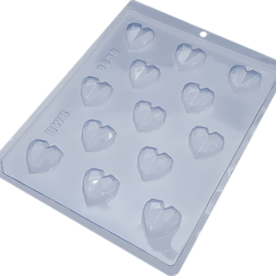 9835 - Mini Coração Lapidado