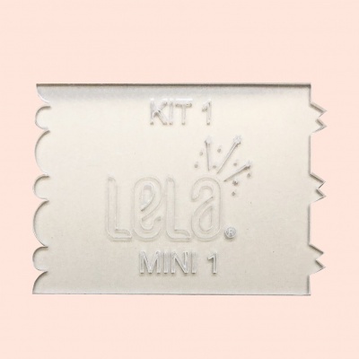 Kit Mini Espátula - 5 Espátulas Decorativas