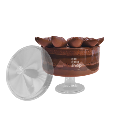 6282 Taça para Sobremesa Paris Redonda c/ Tampa  2.200L - 1 Unidade