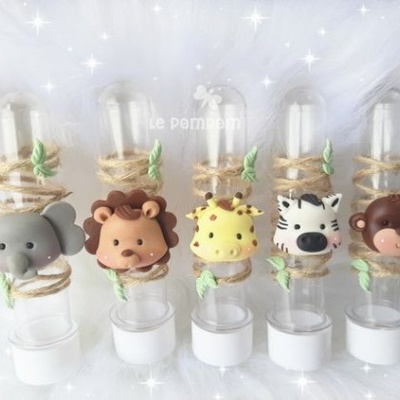 Tubete Tampa de Plástico - Transparente - 10 unidades 