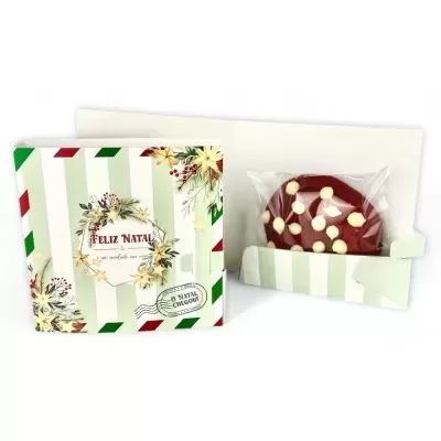 Embalagens Cartão Postal p/ Bolacha/Chocolate -  10 Unidades