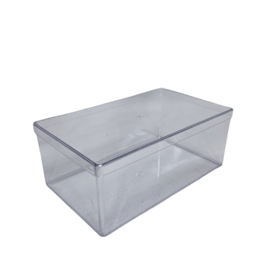 6289 Cake Box Retangular  Tampa em Acrilico 1.750L - 1 Unidade