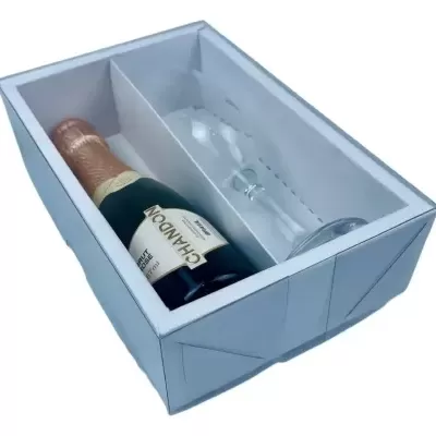 Caixa Mini Champanhe - 5  Unidades