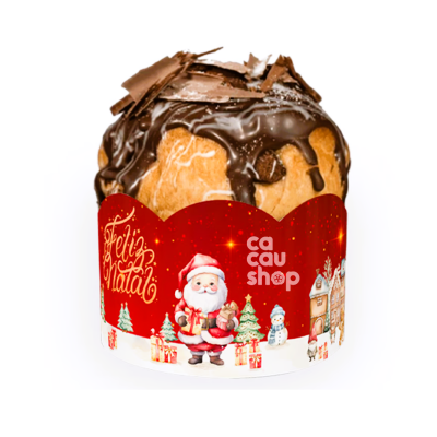 Cinta Panetone NATAL ENCANTADO -10 Unidades - 2 Tamanhos