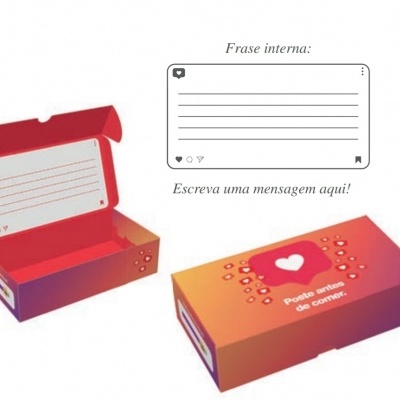 3196 Caixa Practice POSTAR - 8 Doces - 10 Unidade