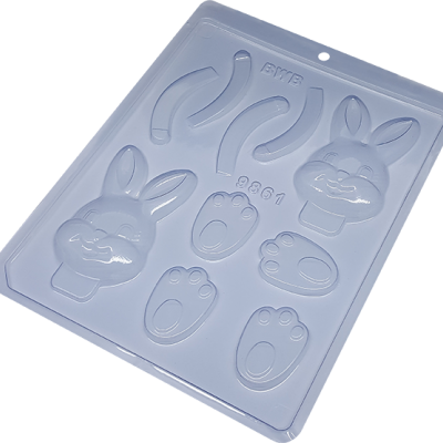 9861 - Partes Coelho de Chocolate- 1 Unidade