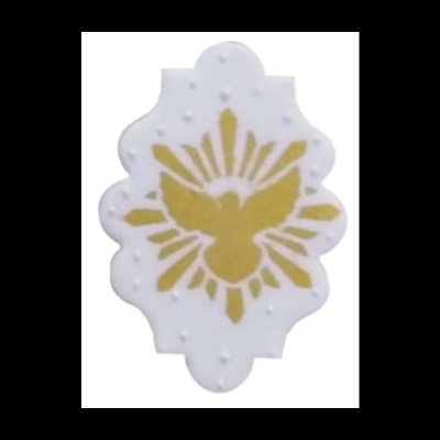 Stencil para decoração de Bolos e Bolachas -  Espirito Santo- Número 14