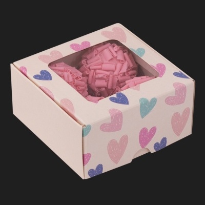 Caixa  Amor em Cores- 4 doces- 10 unidades