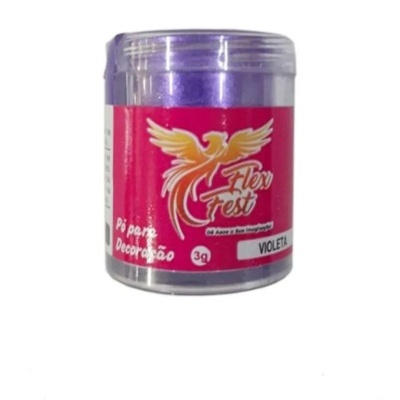 Pó Decorativo Violeta 3g - 1 Unidade