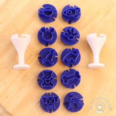 CARIMBOS PARA BRIGADEIROS - FESTA INFANTIL 1 CARIMBOS PARA BRIGADEIROS - FESTA INFANTIL 1