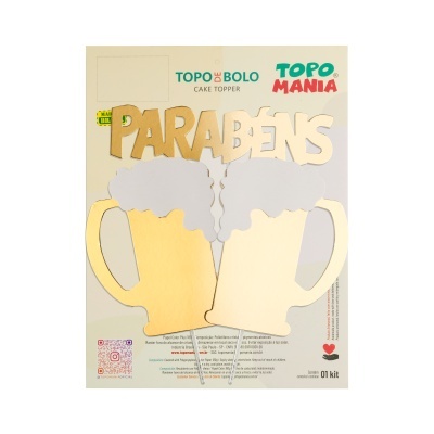 RD019 Mini Topo Cerveja - 1 Kit