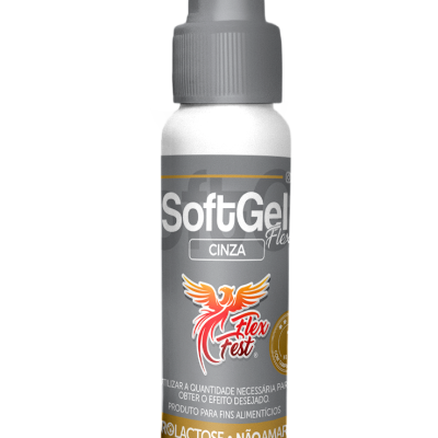 Soft Gel Flex Cinza 25g- 1 Unidade