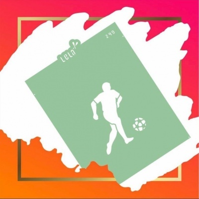 Stencil 249 - Futebol