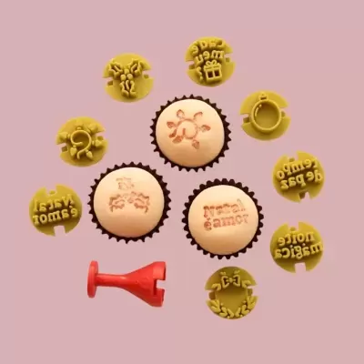 CARIMBOS PARA BRIGADEIROS - NATAL 2 - 1 kit 13 Peças