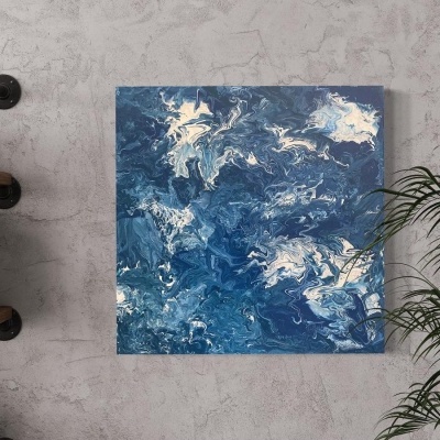 Quadro "Rough Sea II" 60x60cm