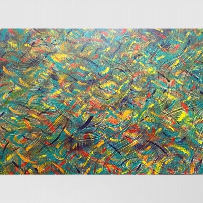 Quadro "Samba na Bahia" 120x70cm