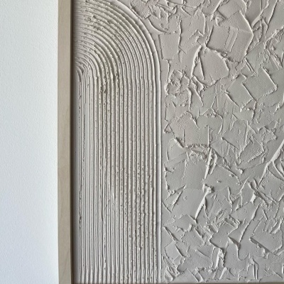 Quadro Happiness Cru 30x40cm