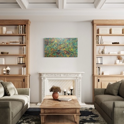 Quadro "Samba na Bahia" 120x70cm