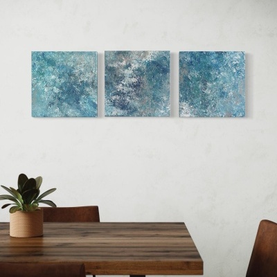 Set 3 quadros "Marés Vivas"