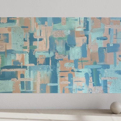 Quadro "Ribeira do Cavalo" 120x70cm