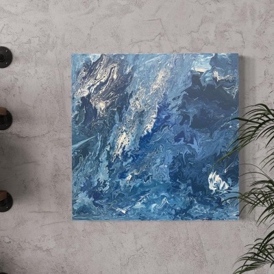 Quadro "Rough Sea I" 60x60cm